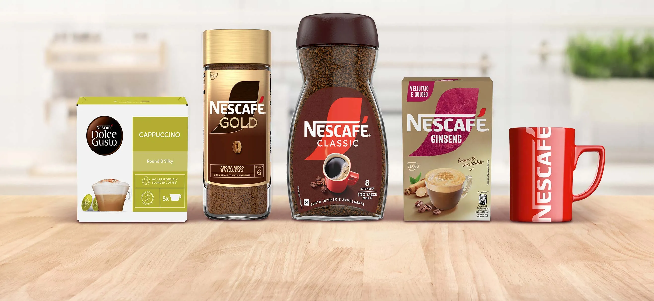 nescafé gamma di caffè