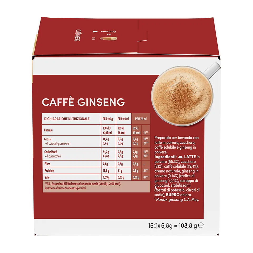 Nescafe Dolce Gusto Caffè al ginseng