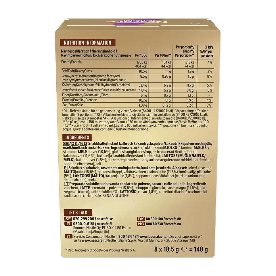 Cappuccino Double Choco