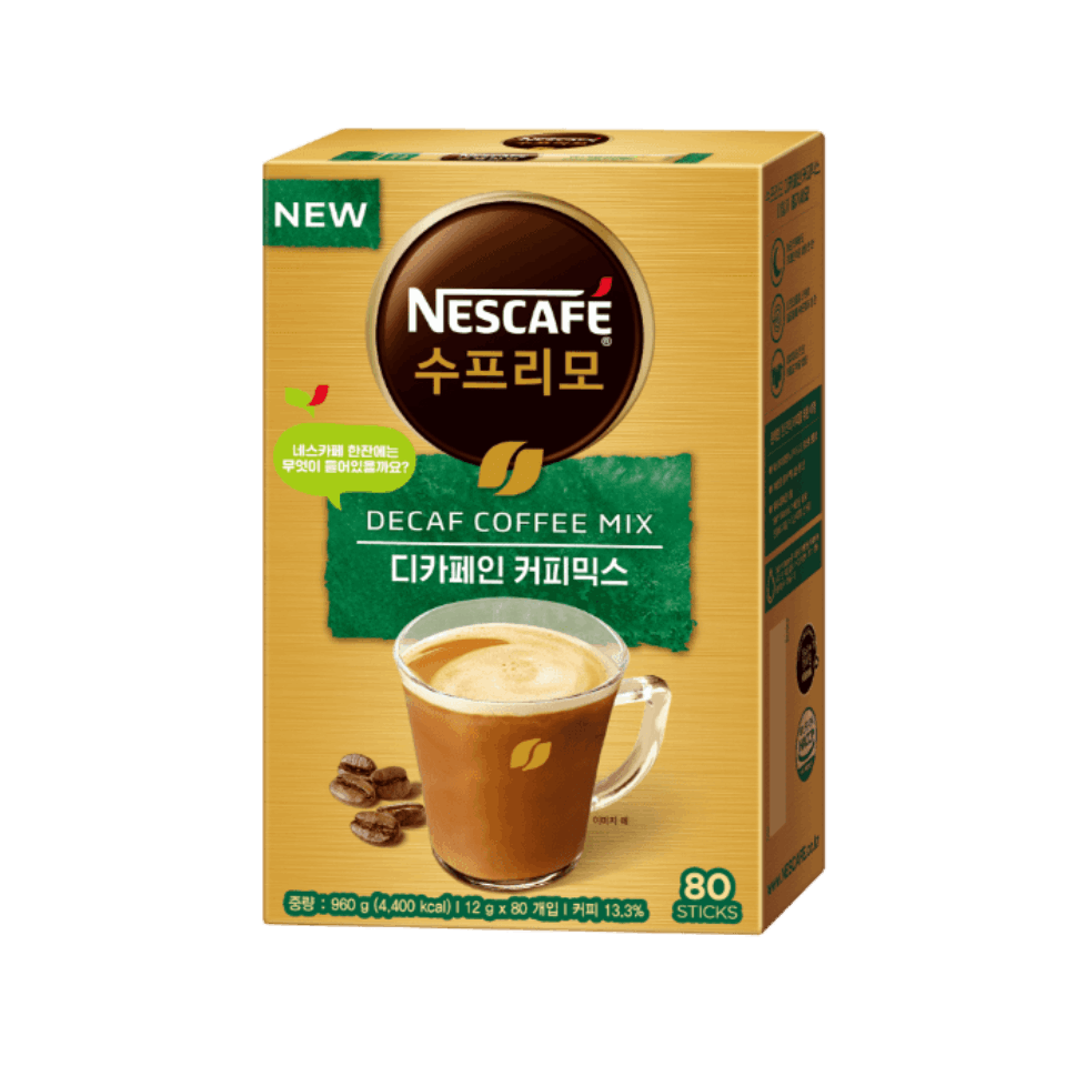 네스카페 수프리모 디카페인 커피믹스