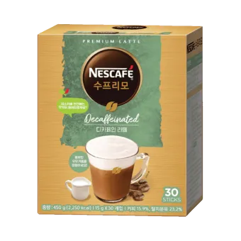 네스카페 수프리모 디카페인 라떼 