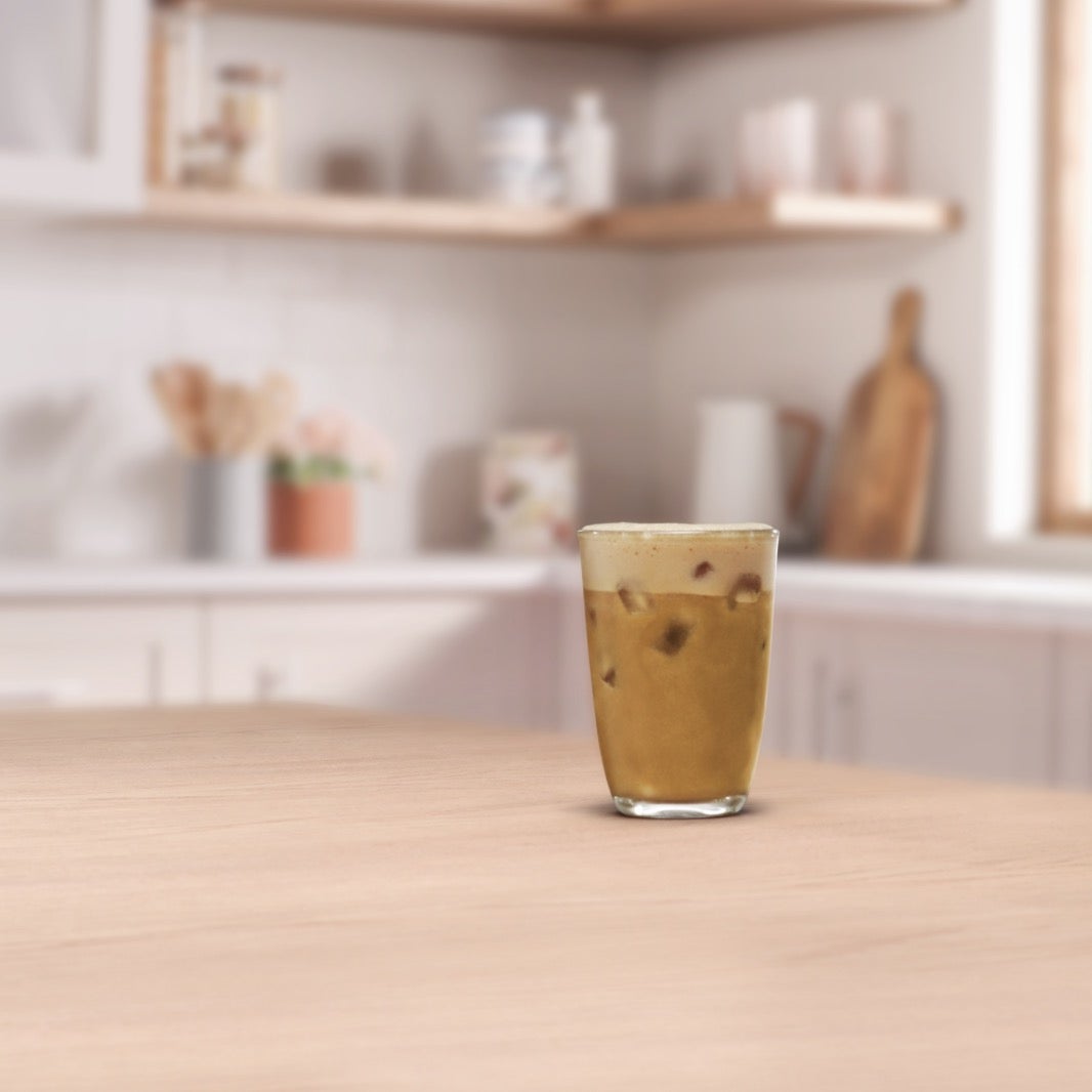 Enjoy your Iced Coconut Latte