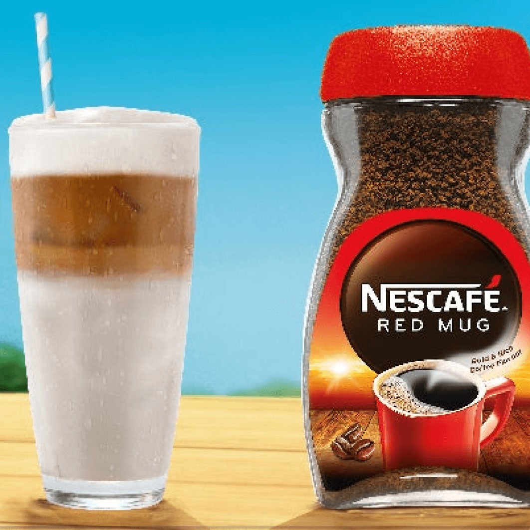 لاتيه ماكياتو مثلجة