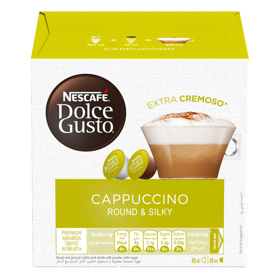 Dolce Gusto Cappuccino Capsules