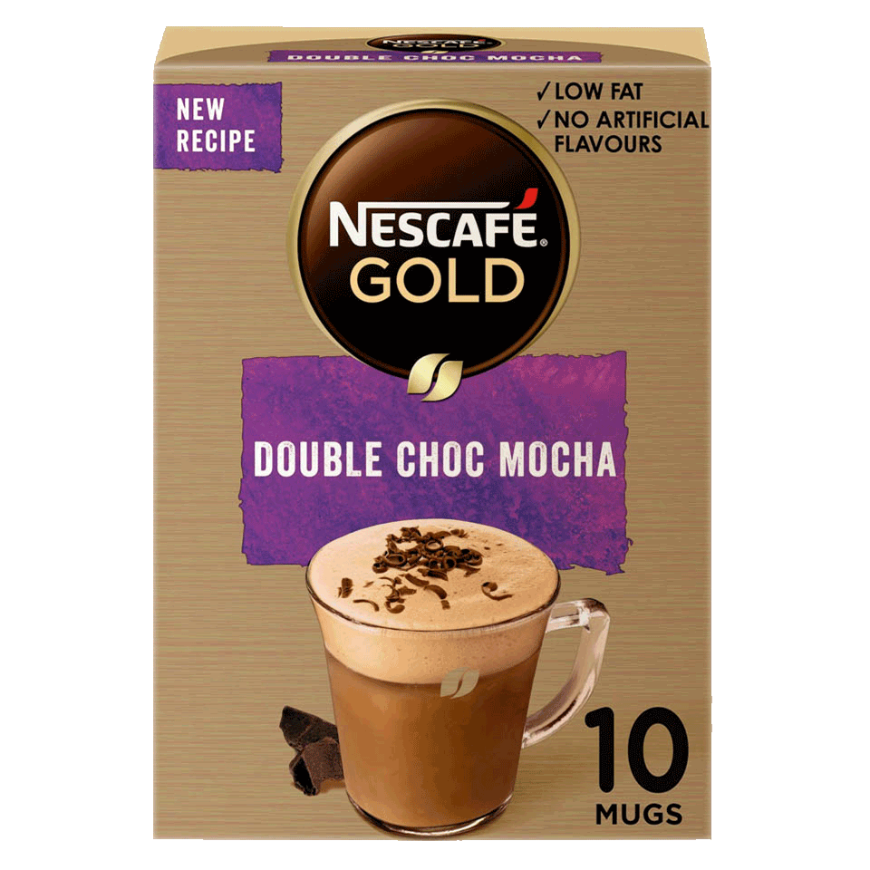Nescafé Gold Double choco mocha coffee