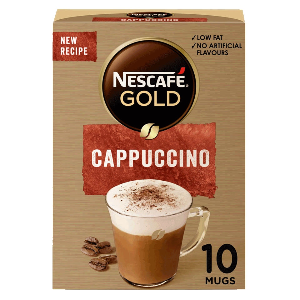 Nescafé Gold cappuccino coffee