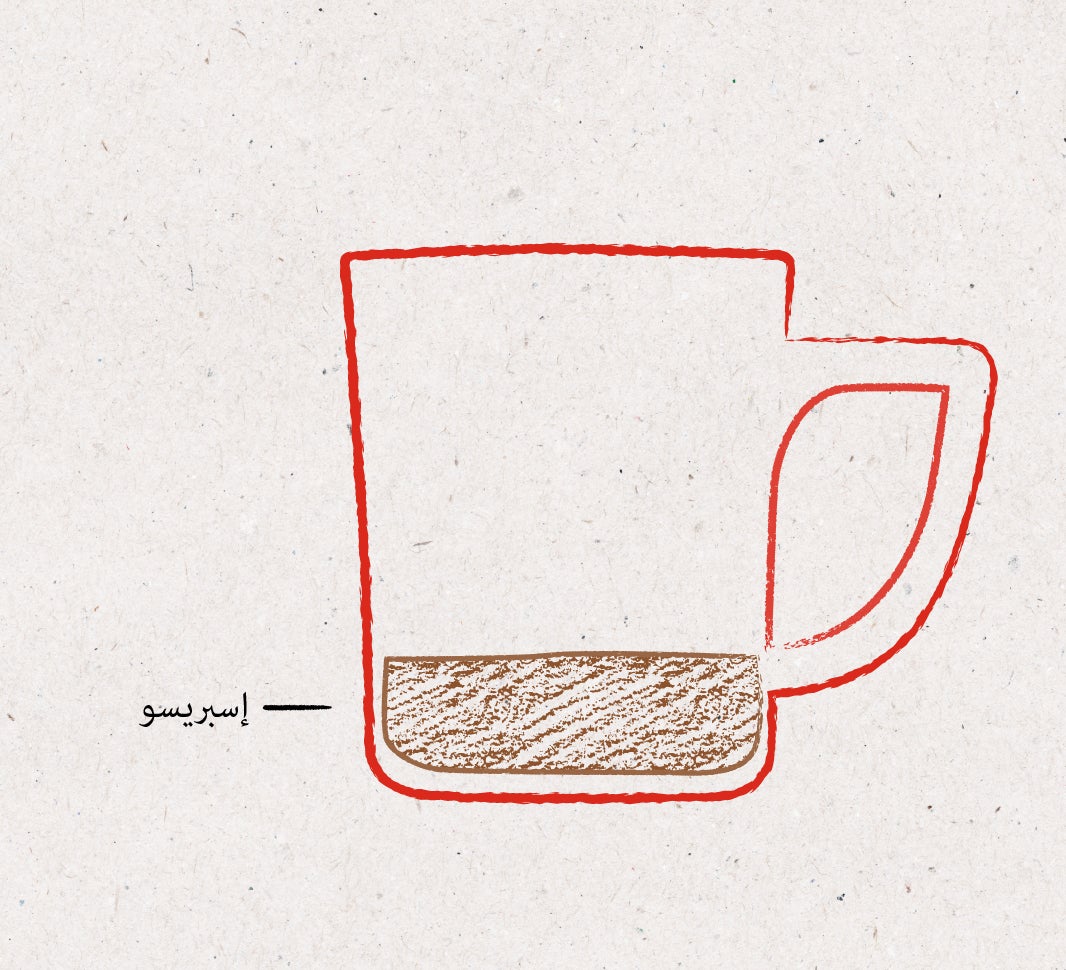 مشروب قهوة الإسبريسو