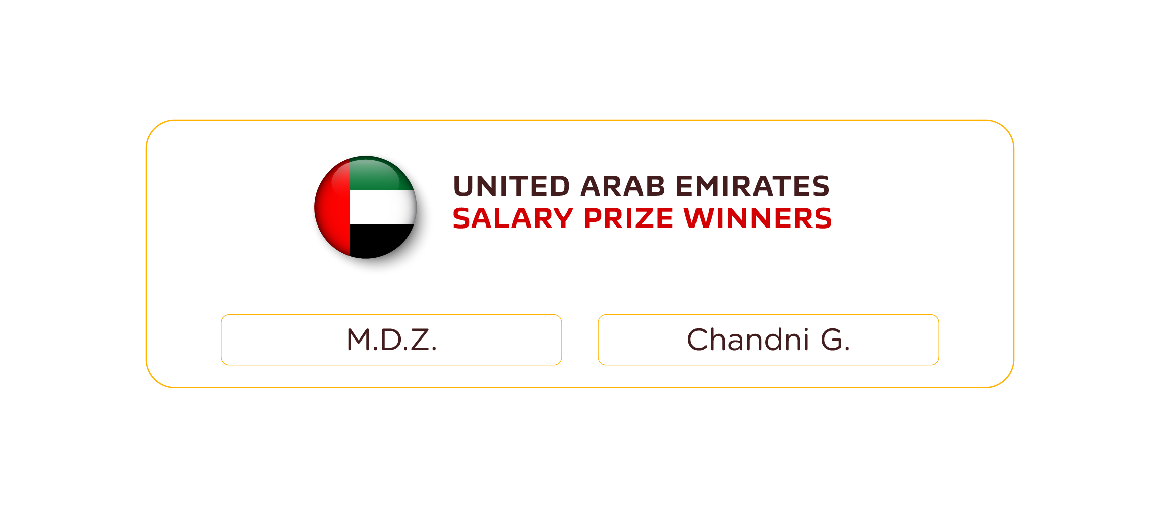 Nescafe Win A Salary - Grand Prizes - November - UAE