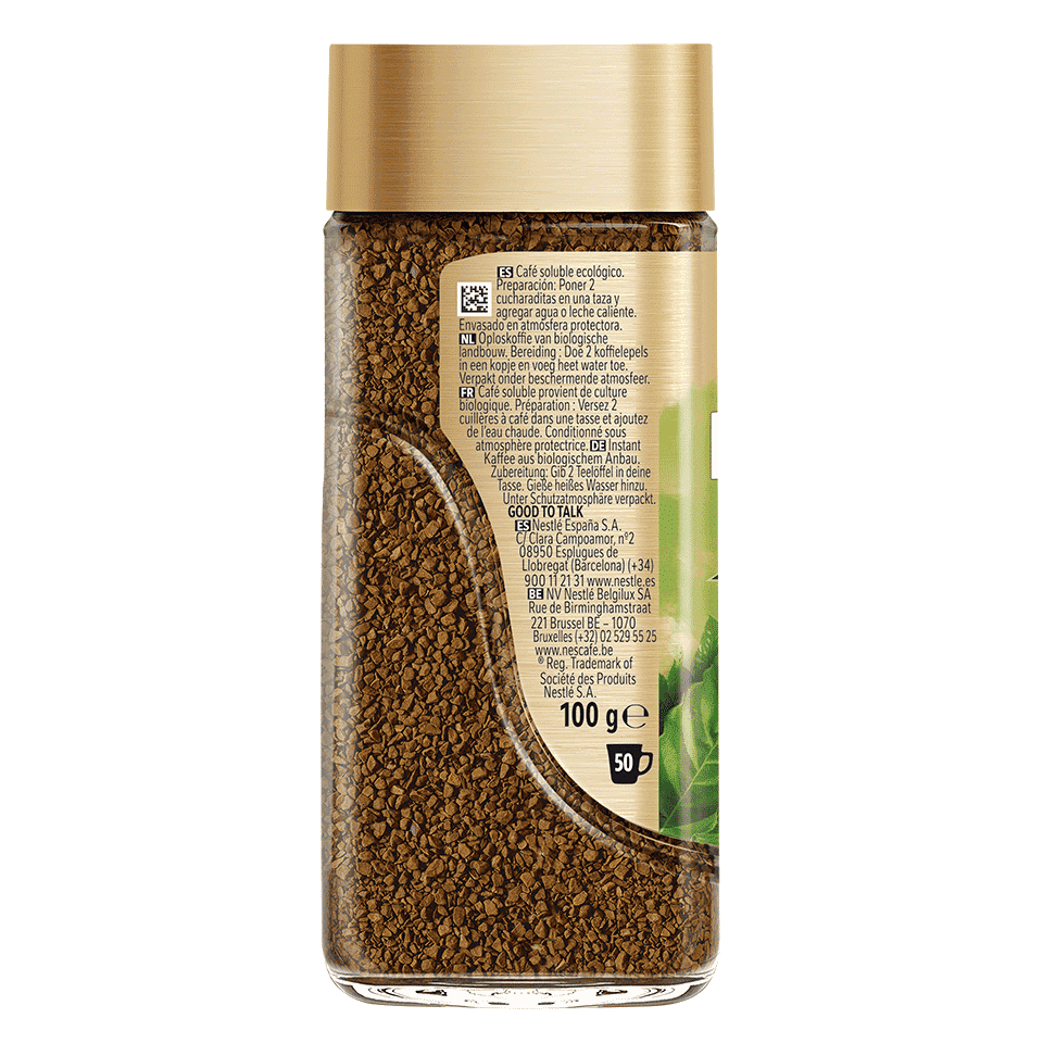 Nescafé Gold Organic coffee