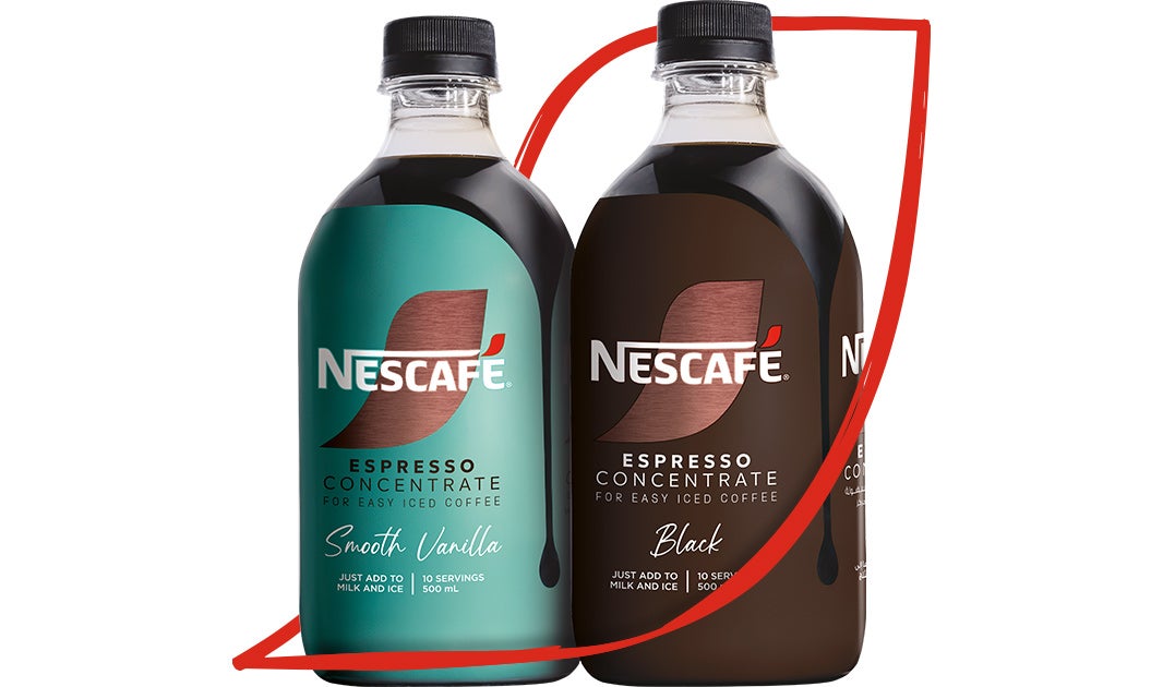 nescafé espresso concentrate coffee