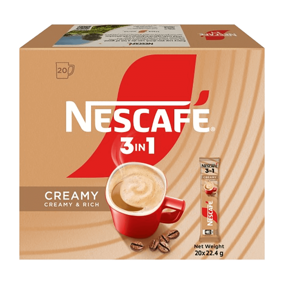 Nescafé 3-in-1 creamy latte coffee