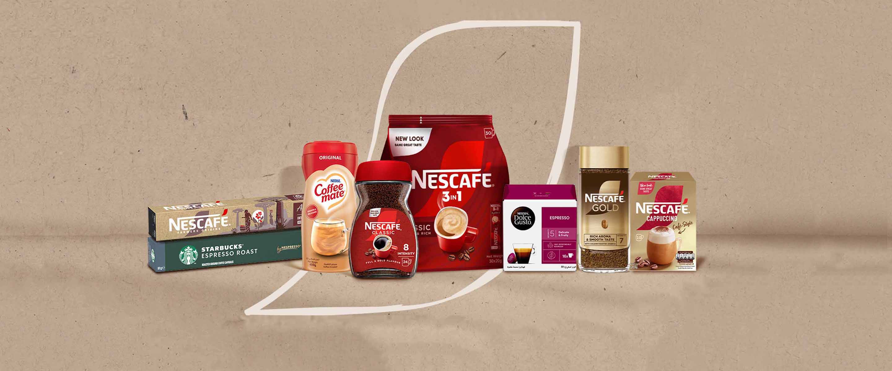 Explore the full range of NESCAFÉ® to find your perfect coffee product.