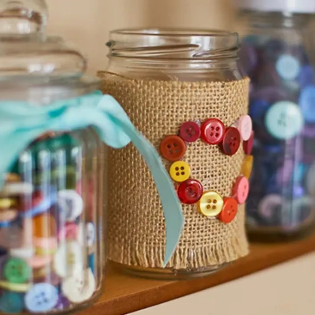 give gifts in glass jars