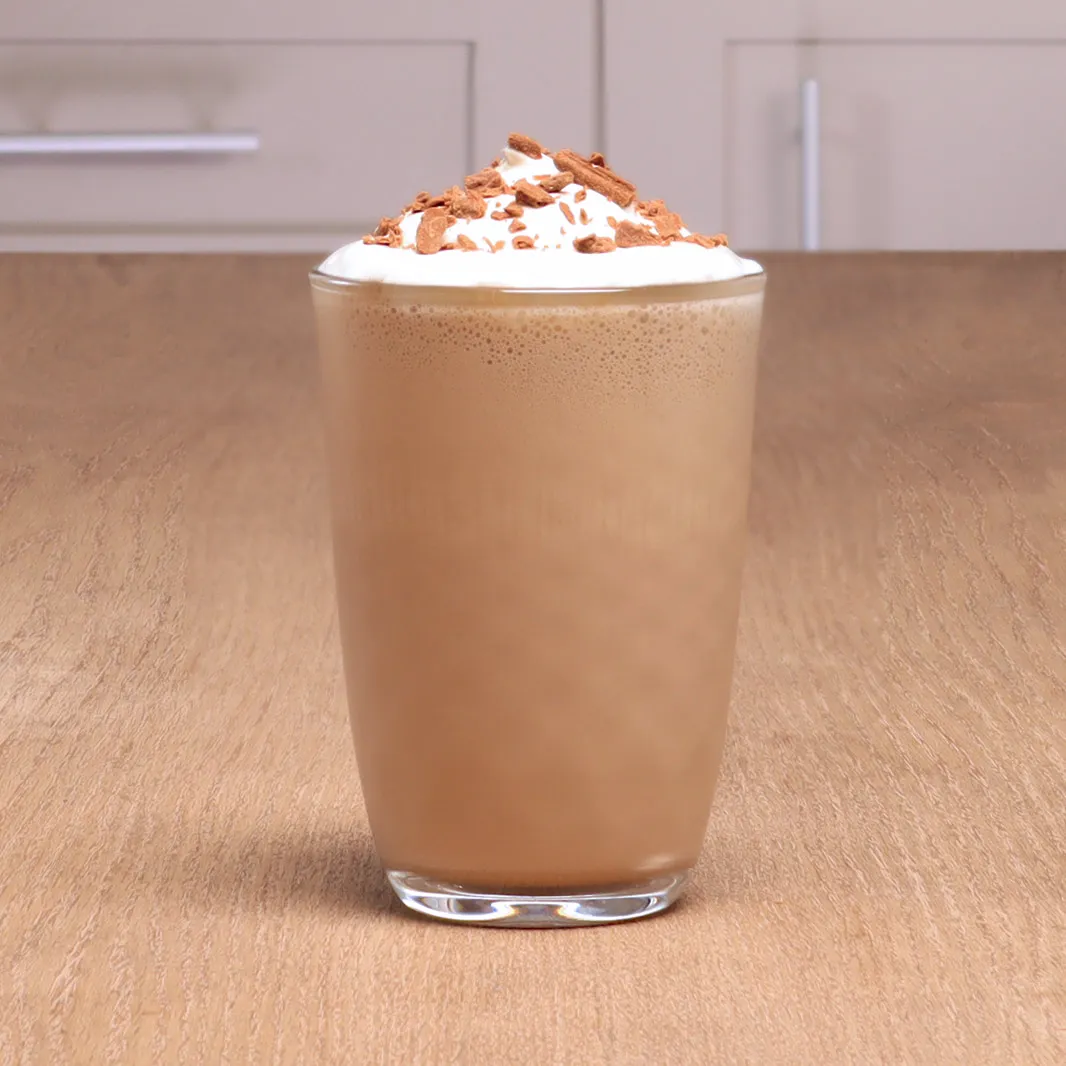 Enjoy your Mocha Frappe