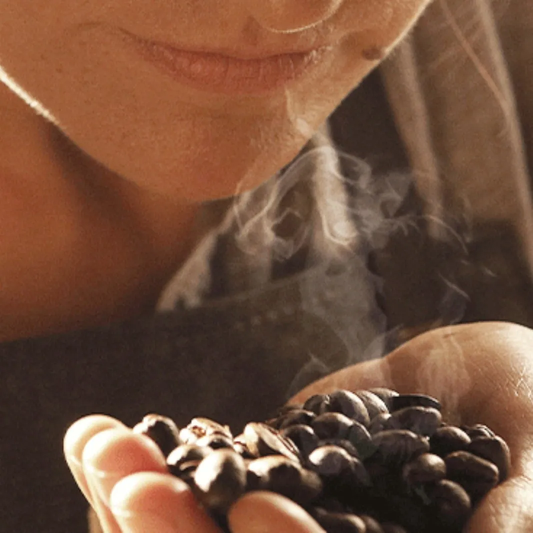 woman and beans