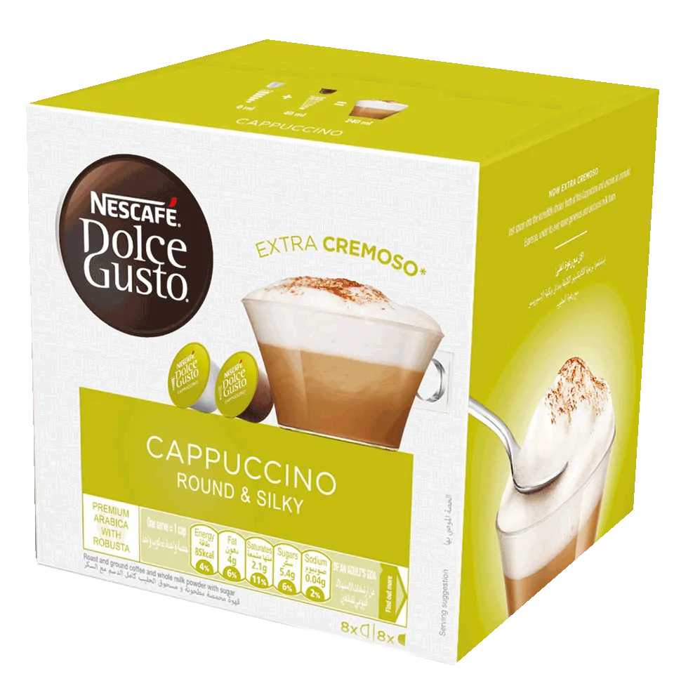 Dolce Gusto Cappuccino Capsules