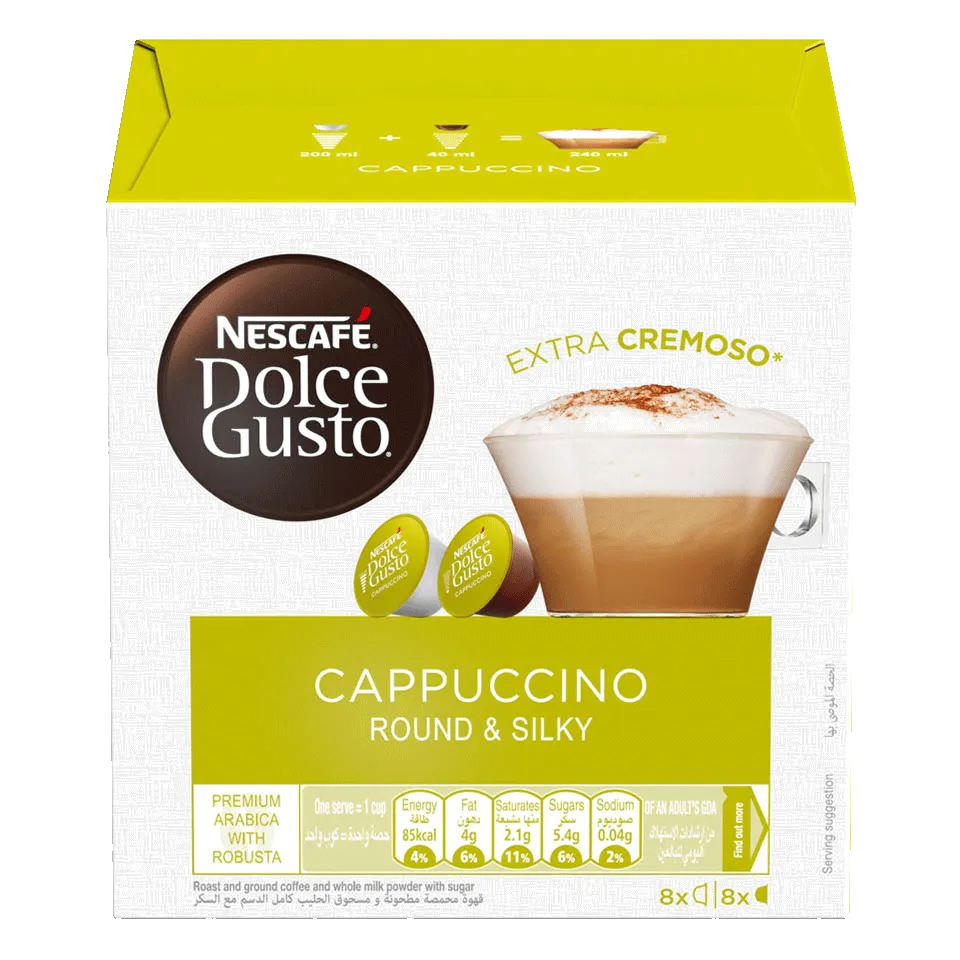 Dolce Gusto Cappuccino Capsules