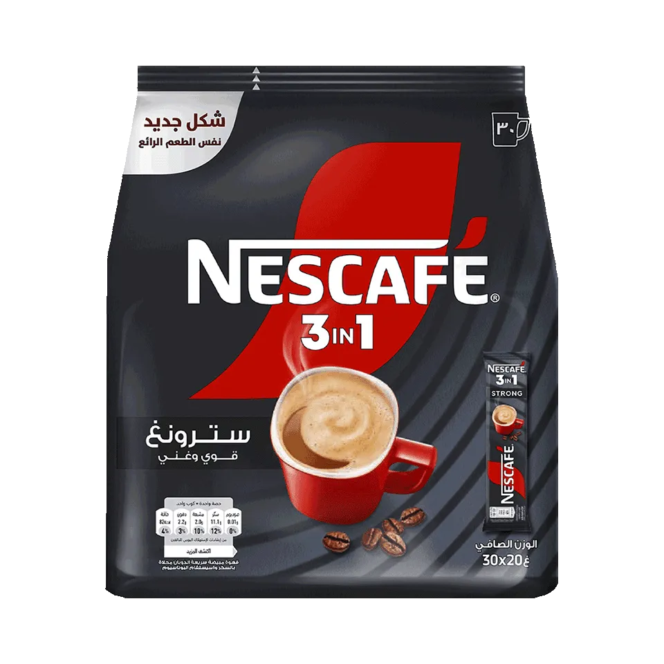قهوة نسكافيه 3 في 1 سترونج