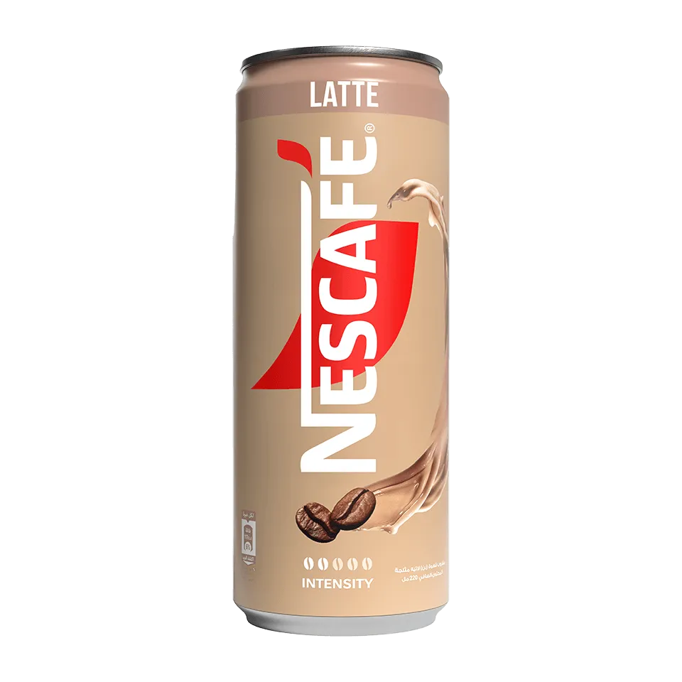 لاتيه مثلج عالماشي