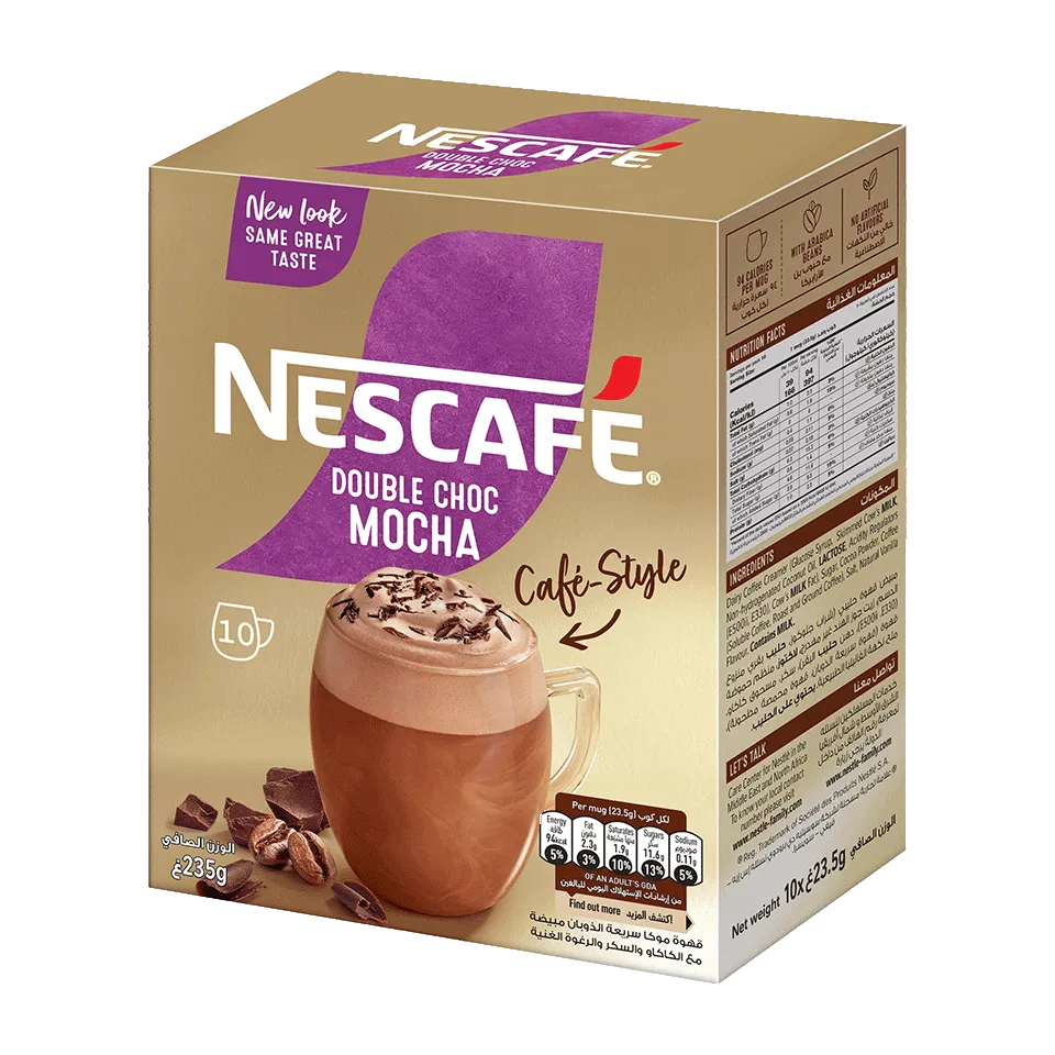 Nescafé Gold Double choco mocha coffee