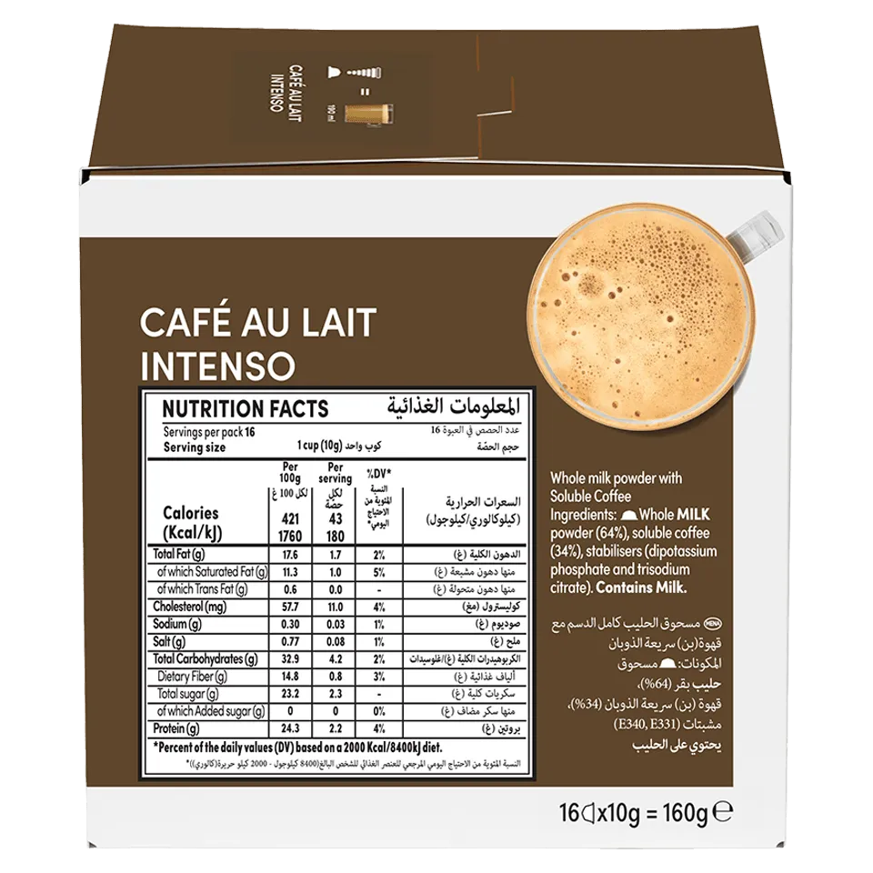 NESCAFÉ Dolce Gusto Café au Lait Intenso