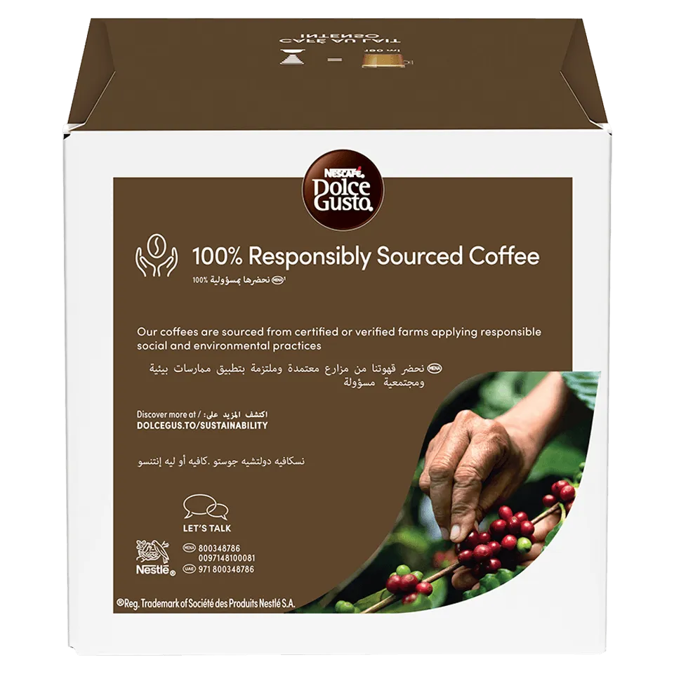 نسكافيه دولتشي غوستو كافيه أو ليه إنتنسو