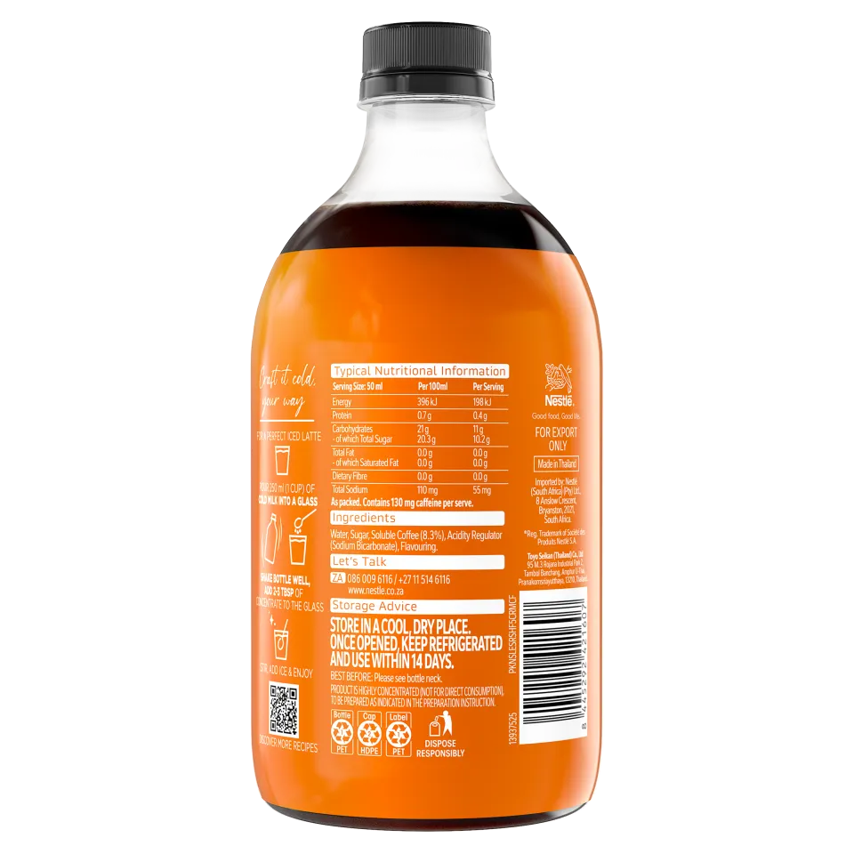 NESCAFÉ® espresso concentrate rich caramel