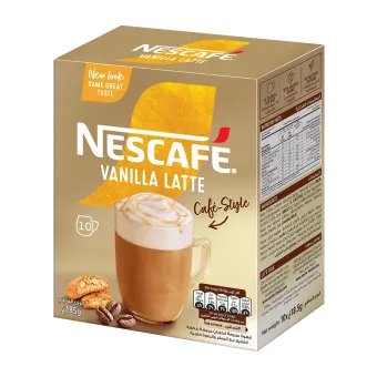 Nescafé Gold vanilla latte coffee