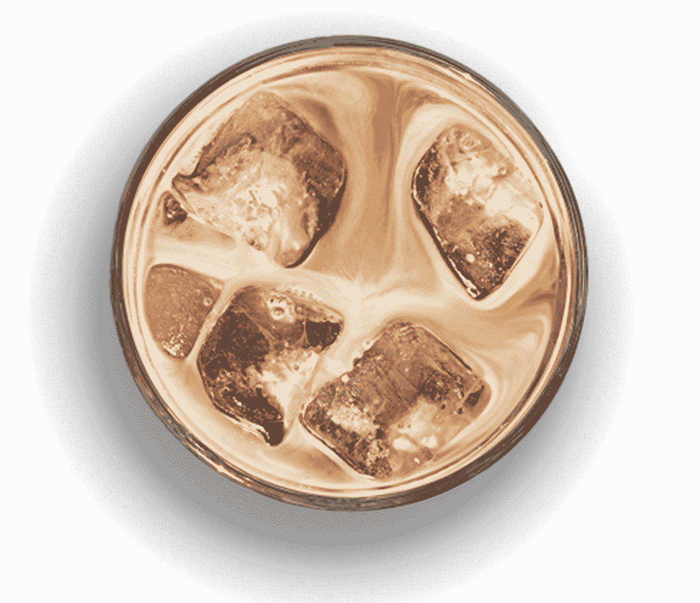 Iced coffee