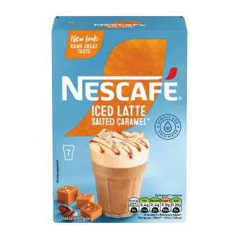 Iced Salted Caramel Latte