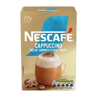 Decaf Cappuccino Unsweetened Taste