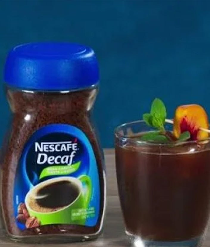 NESCAFÉ Durazno Decaf step 1