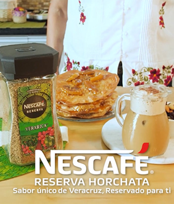 NESCAFÉ Horchata step 1