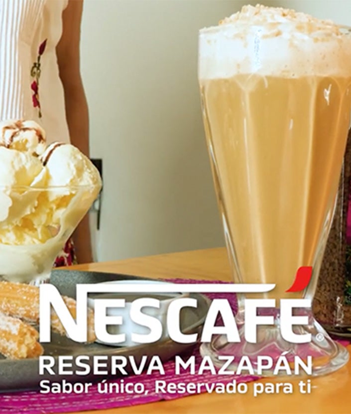 NESCAFÉ Mazapán step 1