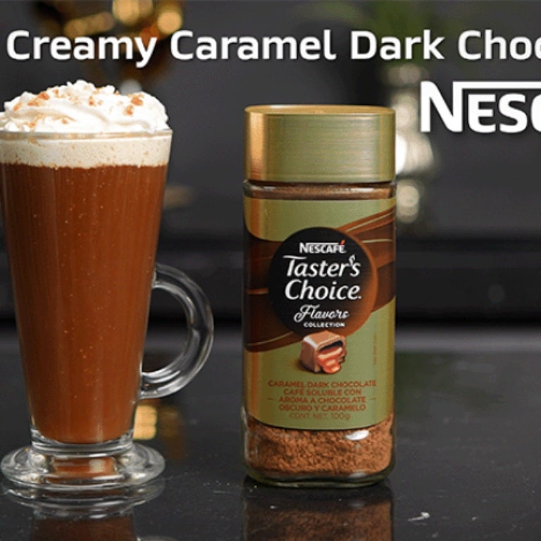 Creamy caramel Dark chocolate