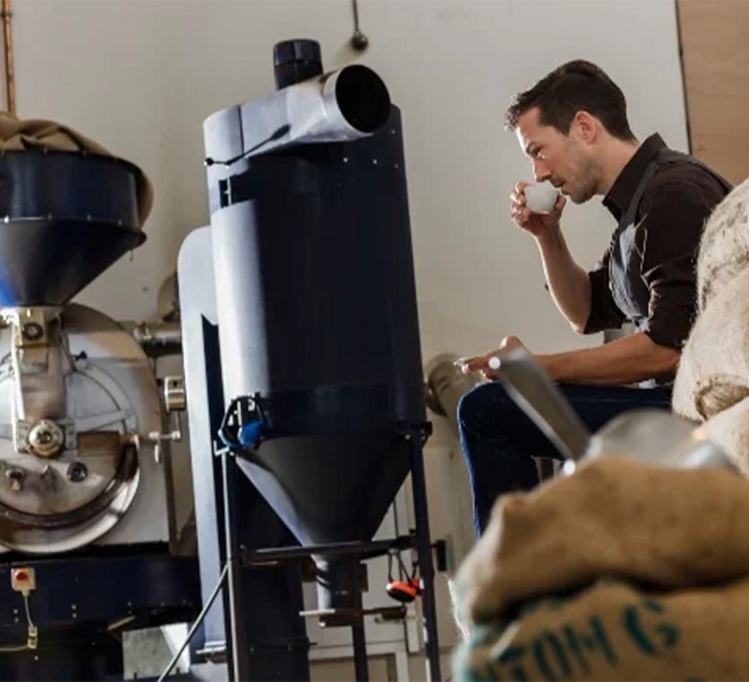 fluid bed roaster method