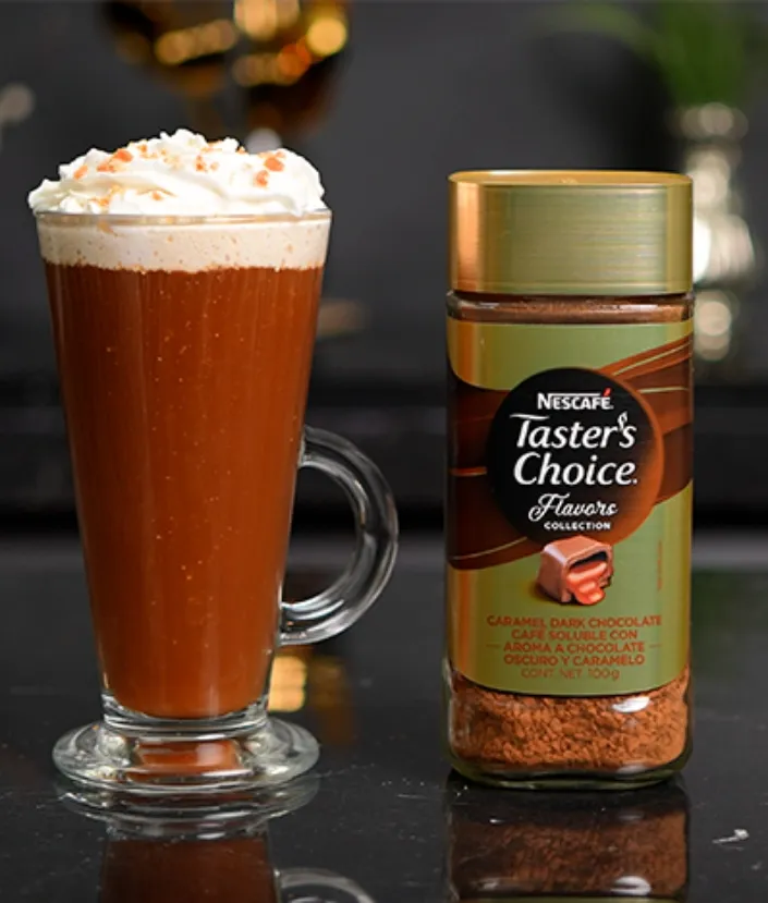 Creamy caramel Dark chocolate