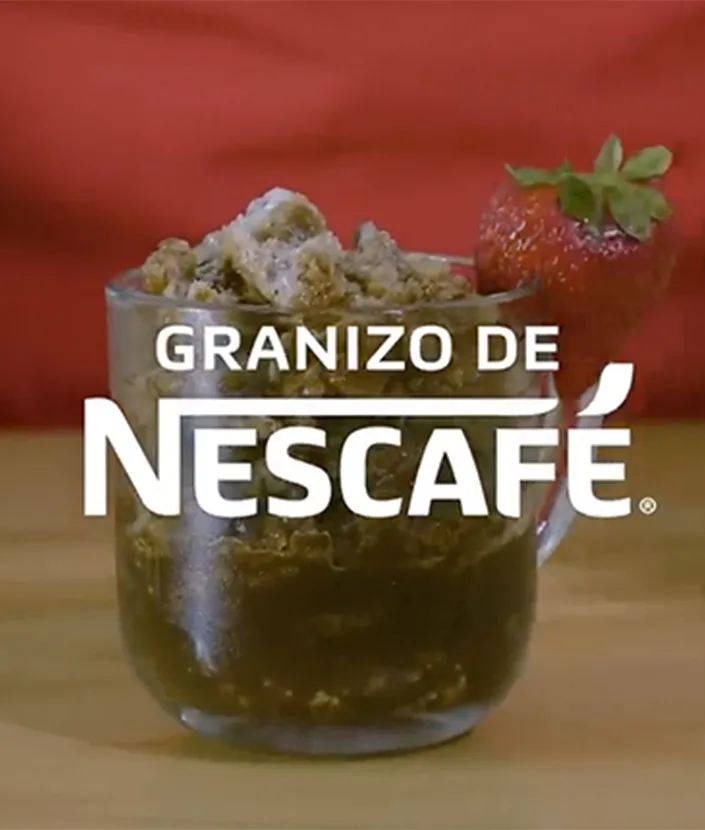 NESCAFÉ Granizo step 1