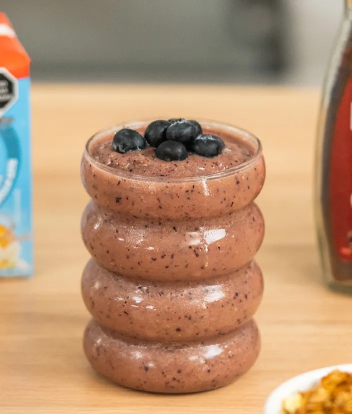 Blueberry vanilla smoothie - paso 3