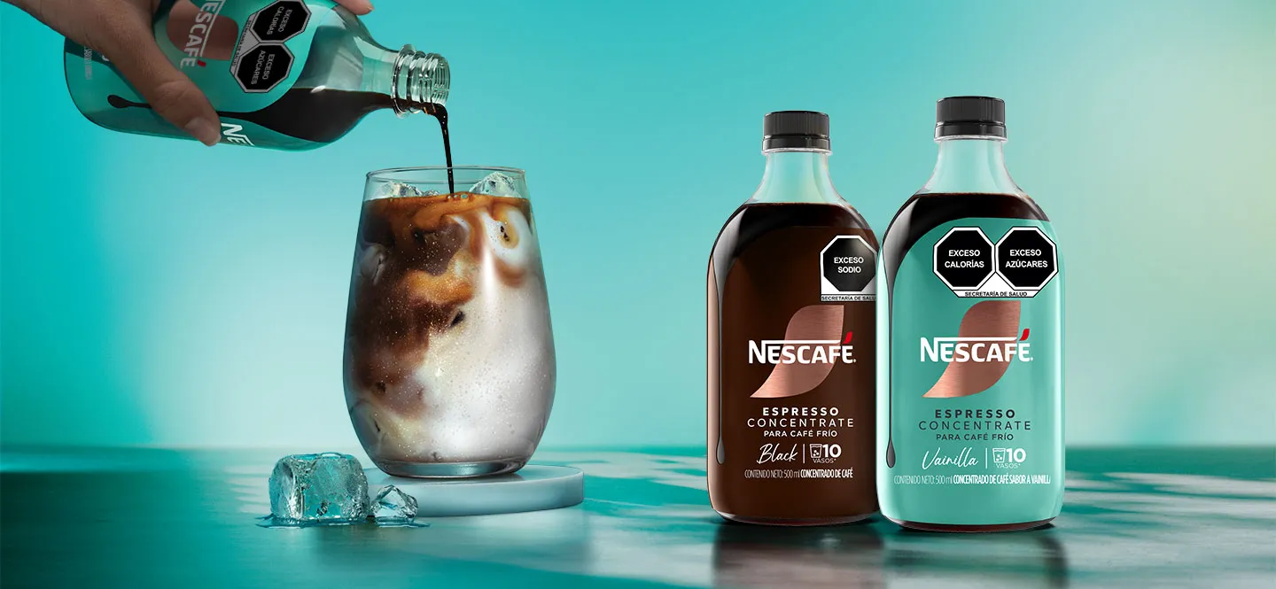 Imagen banner NESCAFÉ Espresso Concentrates