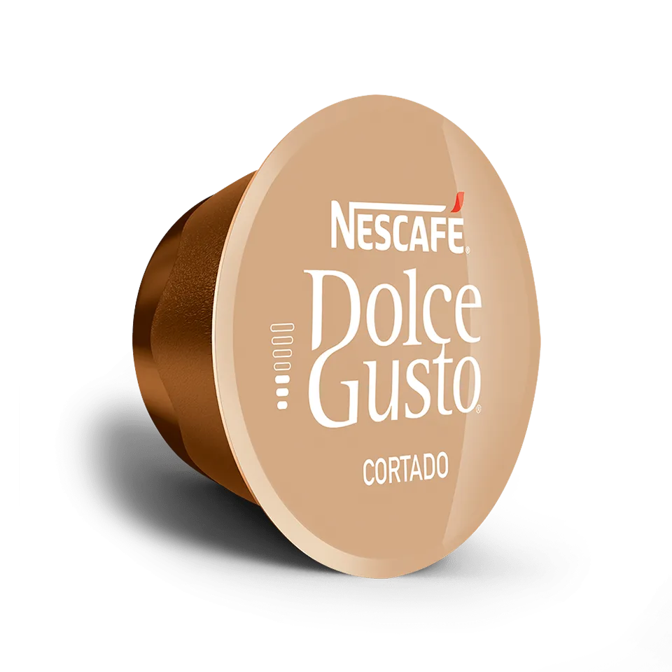 Cápsulas Cortado Espresso Macchiato Nescafé Dolce Gusto