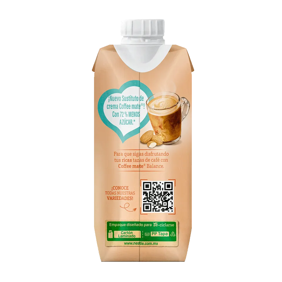 NESTLÉ® COFFEE MATE® Líquido hecho a base de almendra
