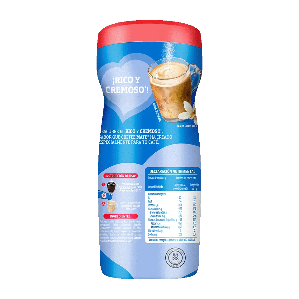 NESTLÉ® COFFEE MATE® Polvo Vainilla