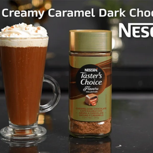 Creamy caramel Dark chocolate