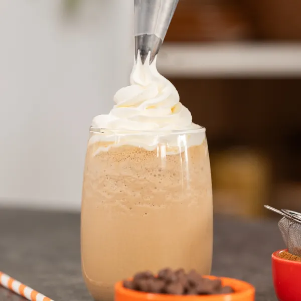Pumpkin Latte frappé