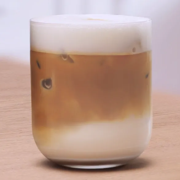 Receta Latte Helado de Vainilla 