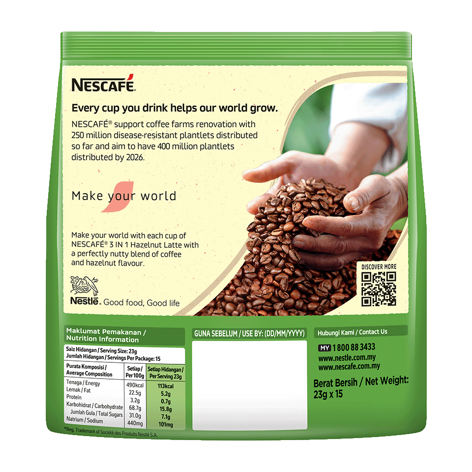 NESCAFE Latte Hazelnut