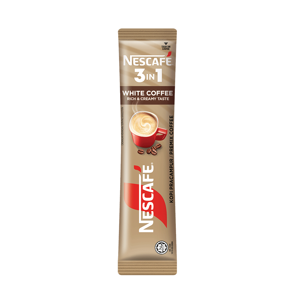NESCAFÉ 3in1 White Coffee Less Sugar