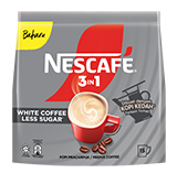 NESCAFÉ 3in1 White Coffee Less Sugar