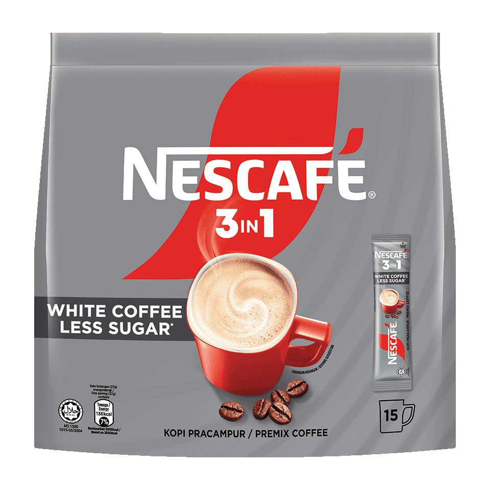 White Coffee Less Sugar